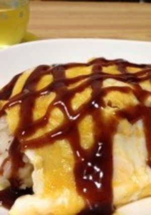 お好み焼き風オムレツ-レシピのメイン写真