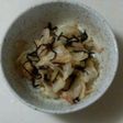 キャベツの塩昆布和え