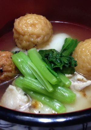 お雑煮におでん種を入れたら美味しかった♪-レシピのメイン写真