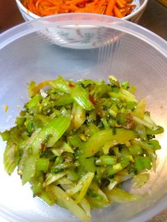 セロリと大根葉のおかかきんぴら-レシピのメイン写真