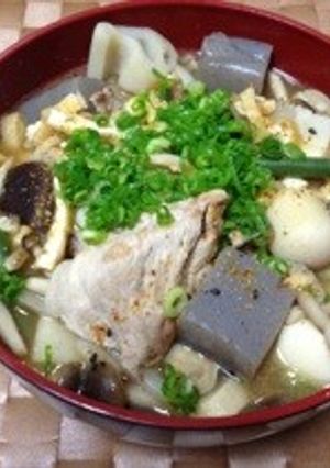 市販の冷凍野菜で手軽に☆根菜うどん-レシピのメイン写真