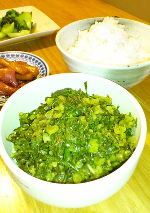 大根やかぶの葉de＊ごはんの友＊-レシピのメイン写真