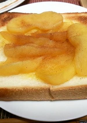 アップルパイ風トースト-レシピのメイン写真