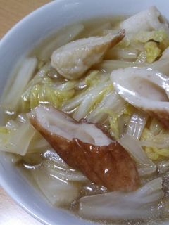 白菜とちくわの煮物-レシピのメイン写真