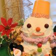 クリスマスに☆簡単雪だるまケーキ