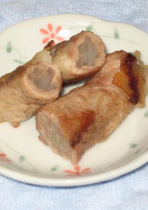 お弁当に(#^.^#)もやしの肉巻-レシピのメイン写真