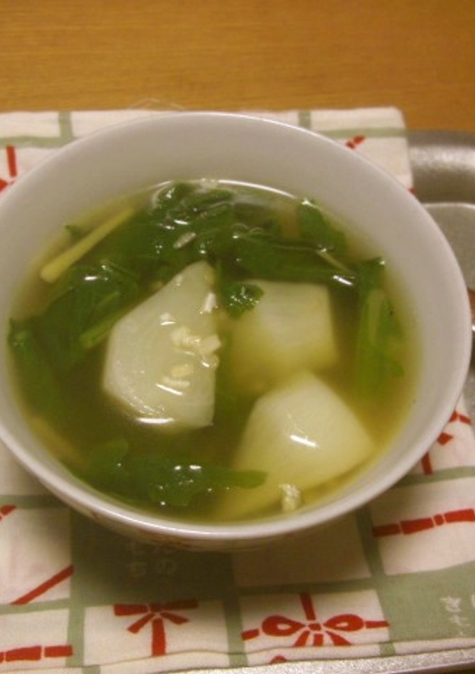 かぶと生姜のスープ-レシピのメイン写真