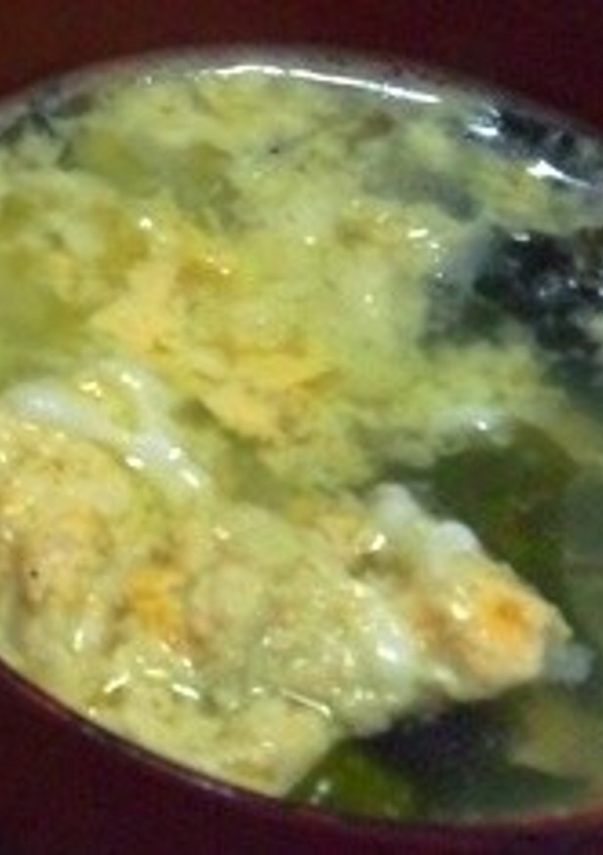 野菜いっぱいレタスのかき玉中華スープ-レシピのメイン写真