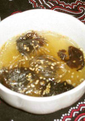春雨とキクラゲのスープ-レシピのメイン写真