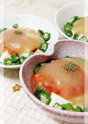 簡単！彩りにも！豆腐の中華あんかけ♪-レシピのメイン写真