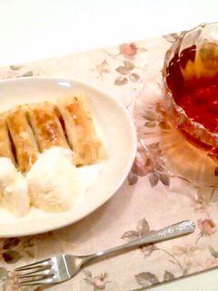 冷凍パイシートで簡単アップルパイ♡-レシピのメイン写真