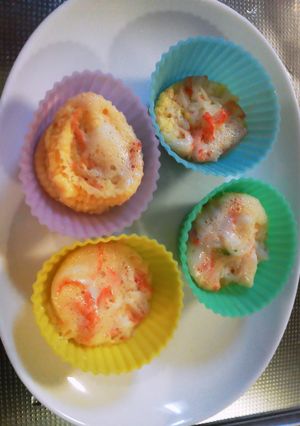 お弁当に簡単カニ玉-レシピのメイン写真