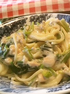 ◆ツナ&ほうれん草のクリームパスタ◆-レシピのメイン写真