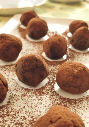 まるで生チョコ♡あずきのトリュフ-レシピのメイン写真