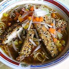 洗い物は３つ！簡単具だくさんラーメン！-レシピのメイン写真