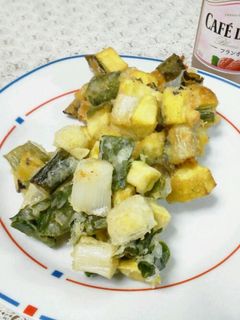 長ねぎとさつま芋のかき揚げ-レシピのメイン写真
