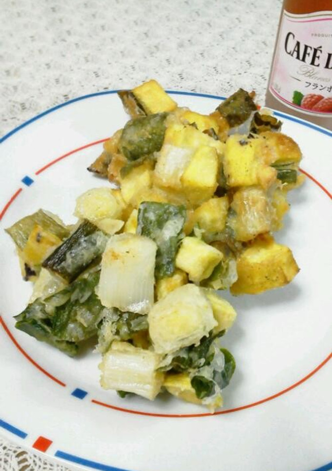 長ねぎとさつま芋のかき揚げ-レシピのメイン写真