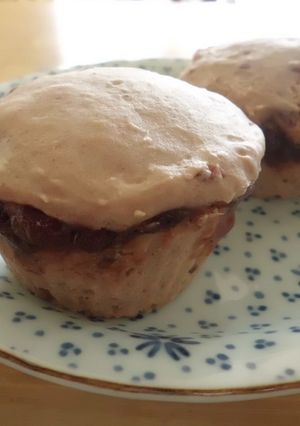 *小豆だらけの粒あんマフィン*-レシピのメイン写真