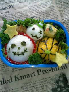 幼稚園のお弁当 ☆ハロウィン☆-レシピのメイン写真