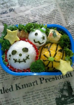 幼稚園のお弁当 ☆ハロウィン☆-レシピのメイン写真