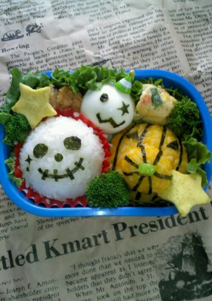 幼稚園のお弁当 ☆ハロウィン☆-レシピのメイン写真