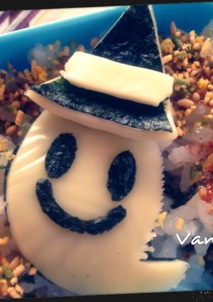 ☆キャラ弁　ハロウィン　おばけ☆-レシピのメイン写真