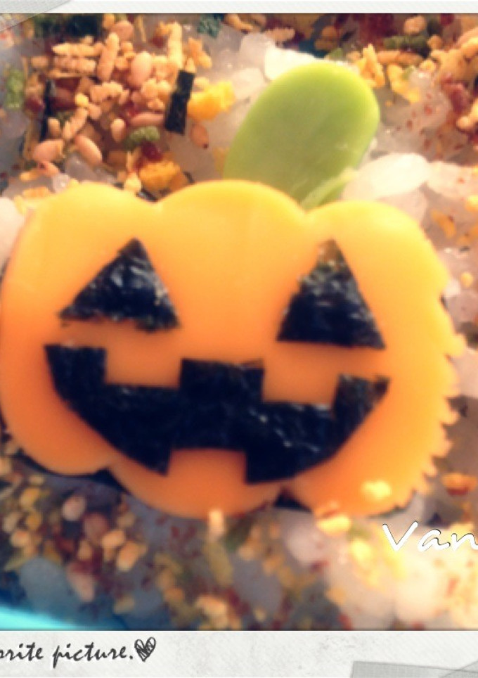 ☆キャラ弁　ハロウィン　かぼちゃ☆-レシピのメイン写真