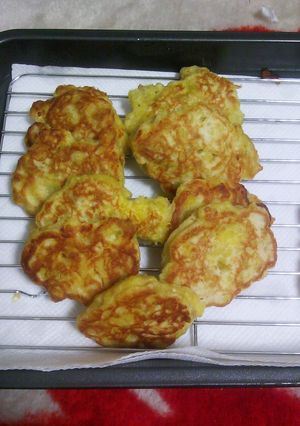 さつまいもホットケーキ-レシピのメイン写真