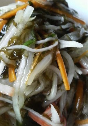 もずく酢サラダ-レシピのメイン写真
