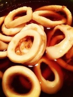 ピリッと生姜の効いたイカの煮物-レシピのメイン写真