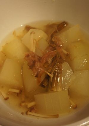 アツアツ！冬瓜の煮物☆えのき茸のあんかけ-レシピのメイン写真