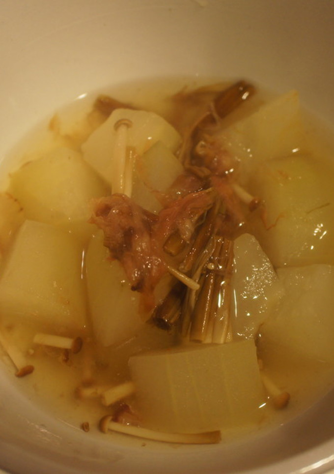 アツアツ！冬瓜の煮物☆えのき茸のあんかけ-レシピのメイン写真