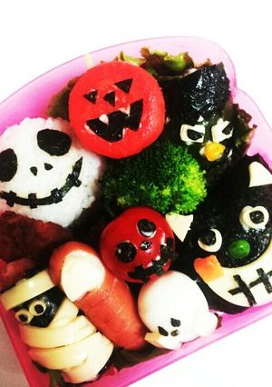 ハロウィン★キャラ弁-レシピのメイン写真