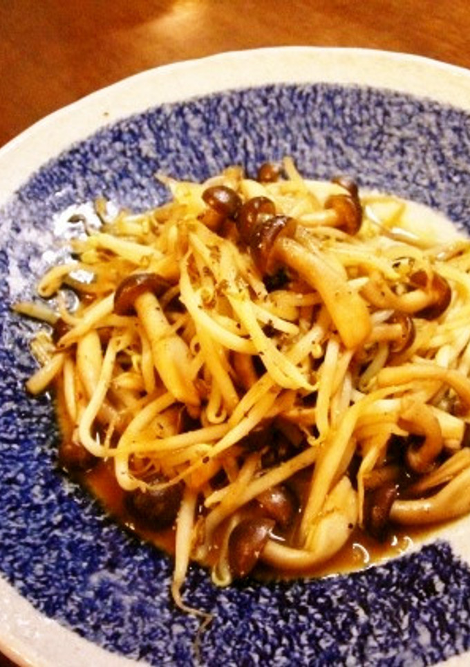 うまッ☆もやしとしめじのバターカレー炒め-レシピのメイン写真