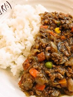ドライカレー-レシピのメイン写真