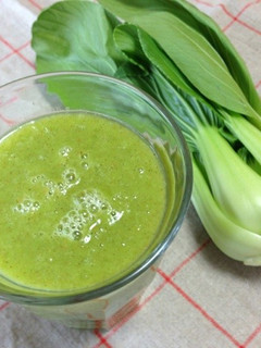ちんげん菜のさわやかグリーンスムージー-レシピのメイン写真