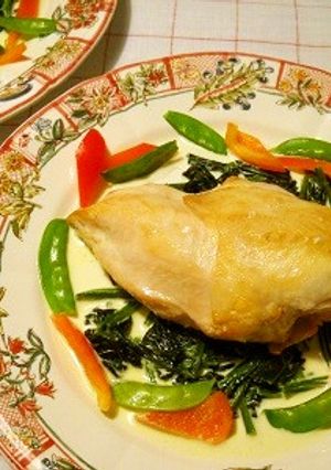 鶏肉のキノコ入りグリル-レシピのメイン写真