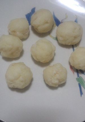レンジだけで☆おからのもちもち団子様♪-レシピのメイン写真
