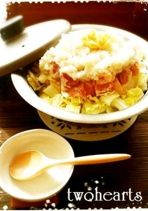 体ポカポカ☃鶏と白菜no大根みぞれ鍋風☃-レシピのメイン写真