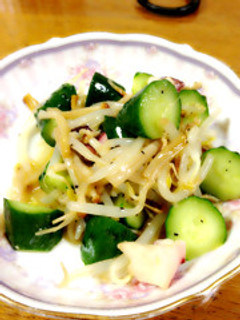 シャキシャキ野菜とタコのサラダ-レシピのメイン写真