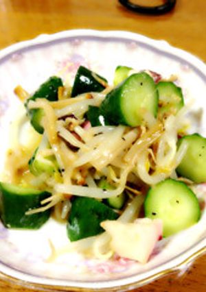 シャキシャキ野菜とタコのサラダ-レシピのメイン写真