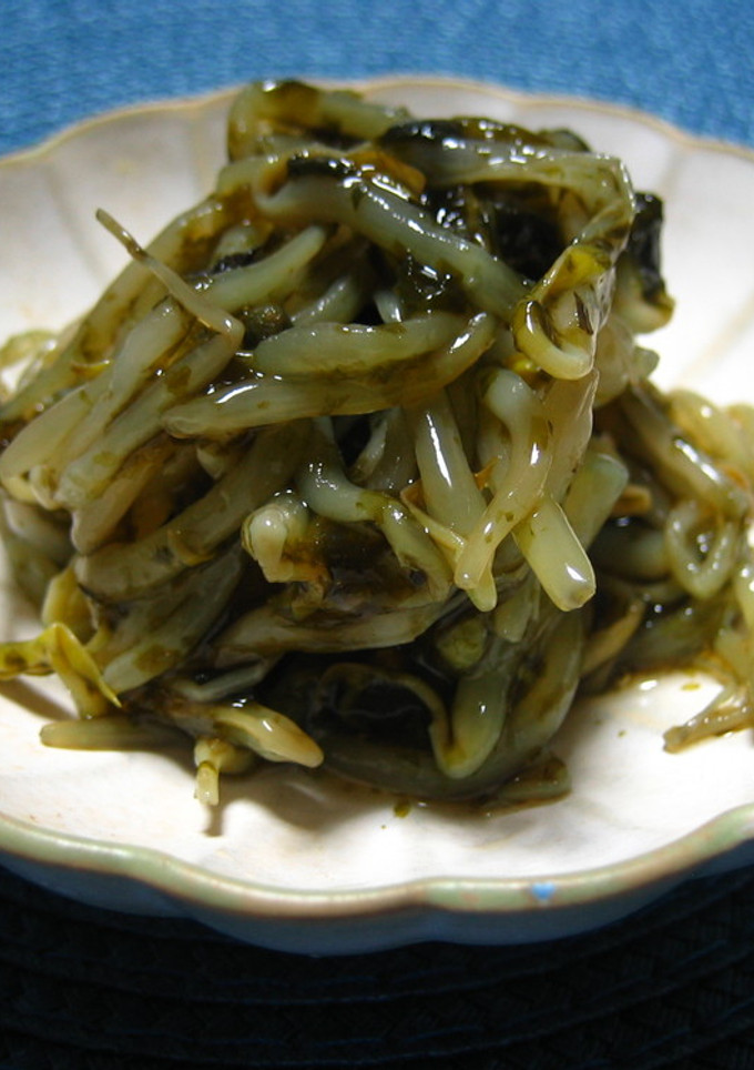 超簡単！もやしとのりの佃煮の和え物-レシピのメイン写真
