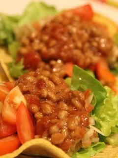 チリ納豆タコス-レシピのメイン写真