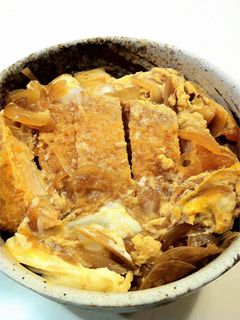 電子レンジで楽チン!卵とじカツ丼-レシピのメイン写真