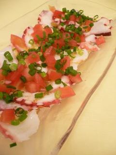 柚子こしょうで♪たこのマリネ-レシピのメイン写真