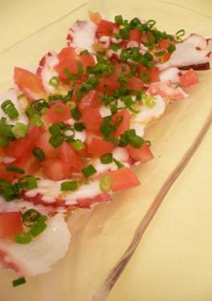 柚子こしょうで♪たこのマリネ-レシピのメイン写真
