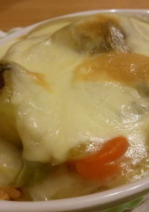 昨日の夕飯シチューで簡単ドリア♪-レシピのメイン写真