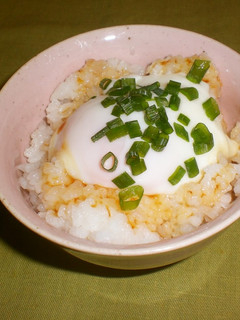 バター入り♪温泉卵ごはん-レシピのメイン写真