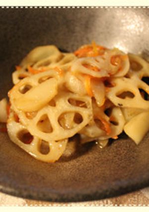 簡単♪菊芋とレンコンのきんぴら-レシピのメイン写真