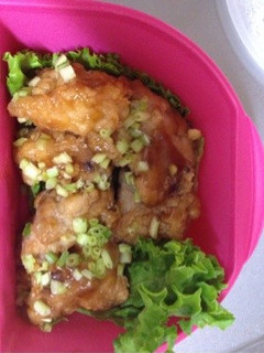 からあげリメイク→甘酢あんかけ-レシピのメイン写真